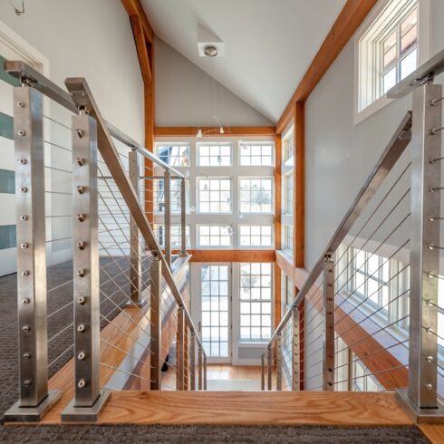 Barn House Post and Beam Loft