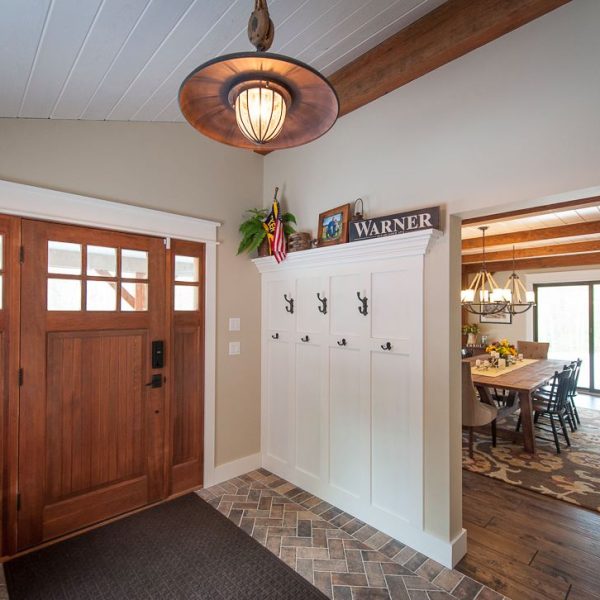 Main Street Farmhouse Front Entry 2