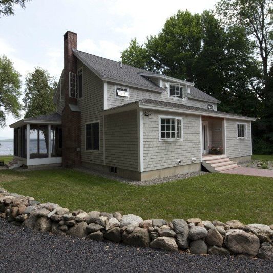 Prefabricated coastal cottage