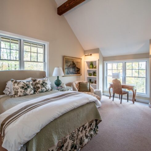 Grantham Lakehouse Post and Beam Barn Home - PHOTOGRAPHY BY STEFANIE MARTIN OF NORTHPEAK DESIGN