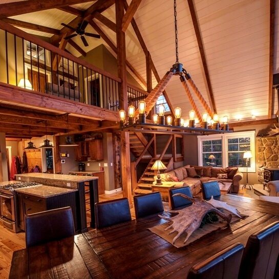 The Barn House Loft at Moose Ridge Lodge