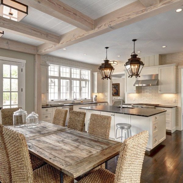 Cove Hollow Breakfast Room to Kitchen