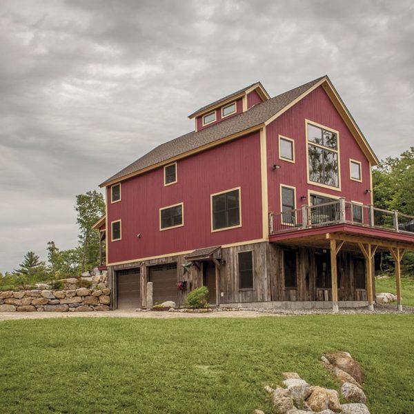 Timber Frame Barn Home - Photography by Northpeak Design
