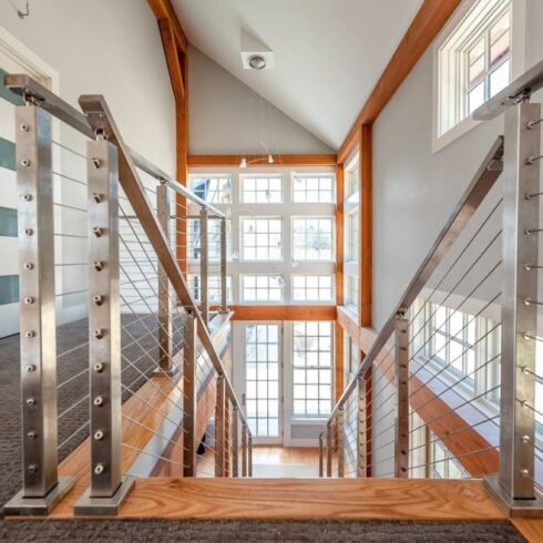 Bancroft Barn Two Story Entry