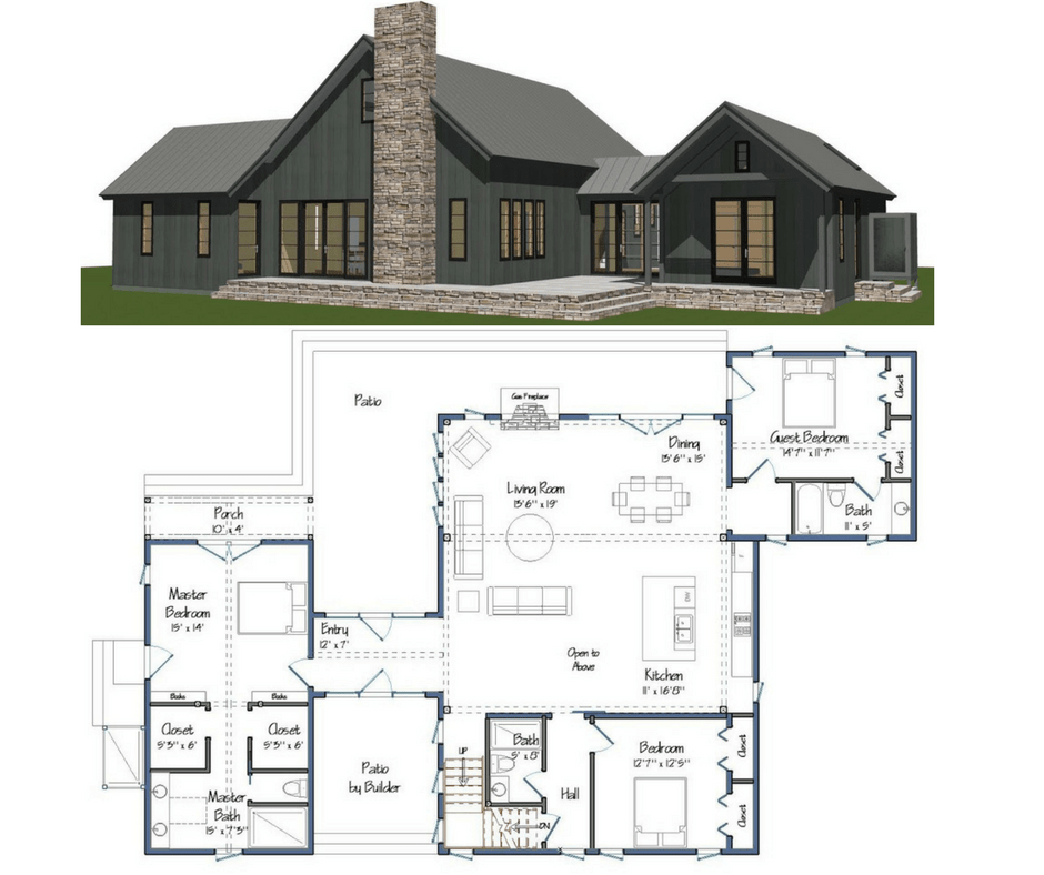 green-river-farm-natural-element-homes-farmhouse-decor-pins-barn-house-plans-pole-barn