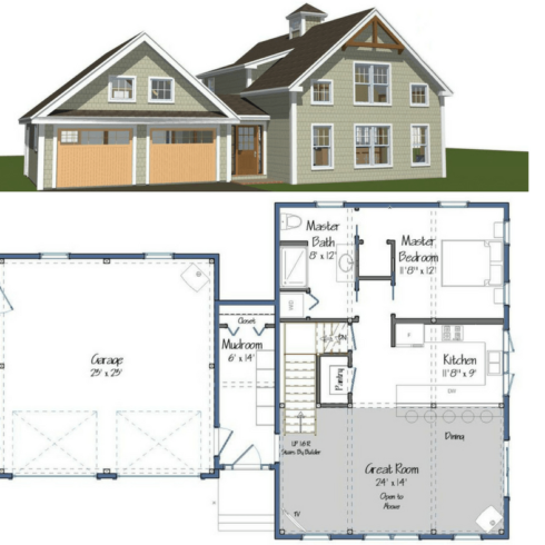 New Yankee Barn Homes Floor Plans