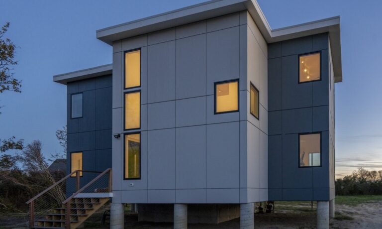 Block Island House Exterior Prefabricated Contemporary Homes