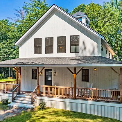 Post and Beam Home Builders - Farmhouse Styles