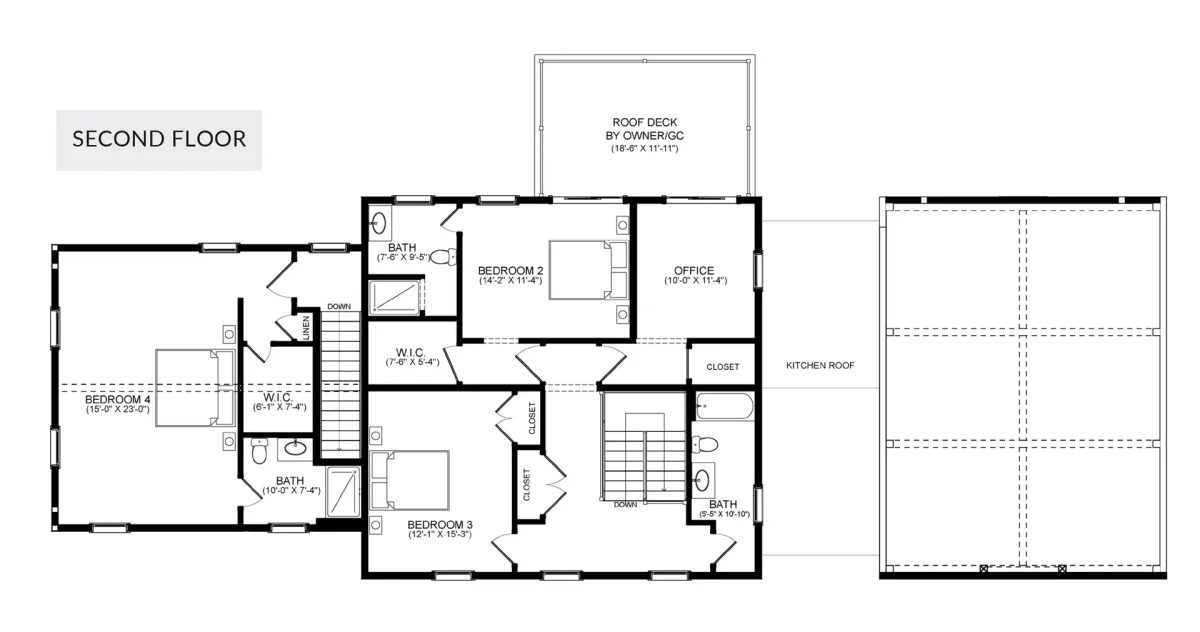 Hedge Haven - Second Floor Plan