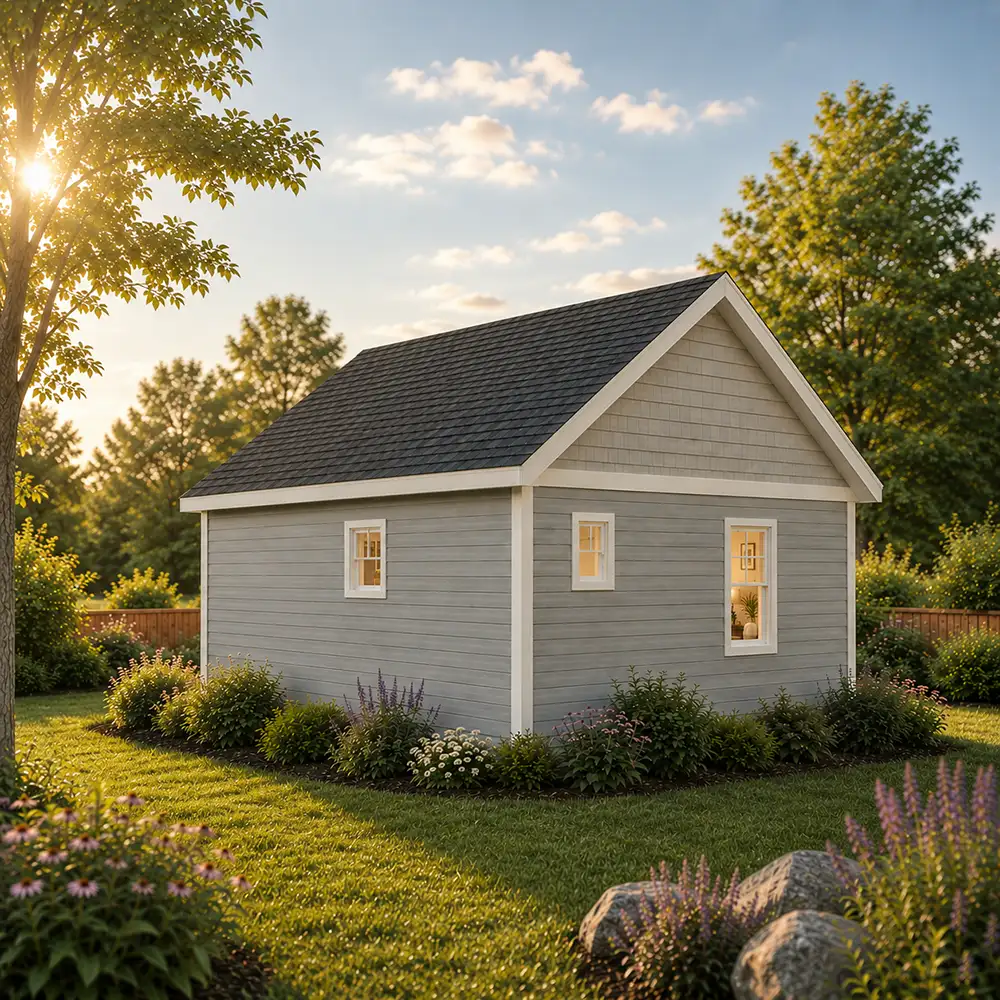 The Cove — rear exterior rendering