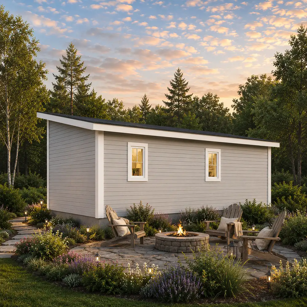 The Nook — rear exterior rendering